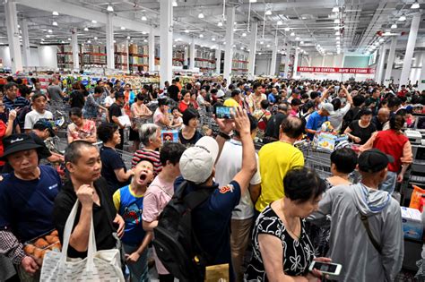 Costco warehouse in china